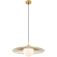 Italux Sally lampa wisząca 1x40 W złota MDM-4003/1GD