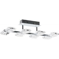 Italux Luxor lampa podsufitowa 8x20 W chrom MX7124-8A