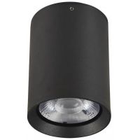 Italux Cervia lampa podsufitowa zewnętrzna 1x9 W czarny piaskowany OPN-2003-4K
