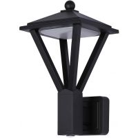 Italux Bons kinkiet zewnętrzny 1x15 W czarny OWL-22474-BK