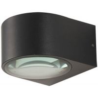 Italux Pesaro 3K kinkiet zewnętrzny 2x10 W czarny OWL-8082-3K