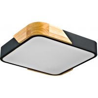 Italux Santer plafon 1x24 W czarny PLF-13187-BK-WO