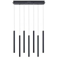 Italux Valdes lampa wisząca 7x35 W czarna PND-22302-7-BK