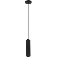 Italux Ander lampa wisząca 1x10 W czarna PND-28394-1-BK