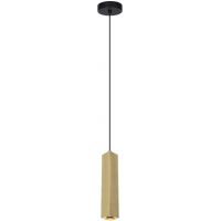 Italux Ander lampa wisząca 1x10 W złota PND-28394-1-GD