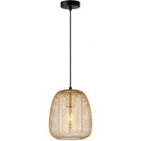 Italux Amiria lampa wisząca 1x40 W złota PND-28612-GD-AMB