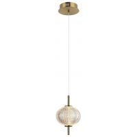 Italux Lazie lampa wisząca 1x5 W przezroczysta PND-29038-1-GD