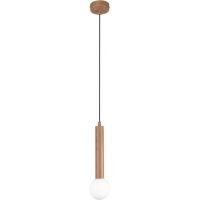 Italux Filano lampa wisząca 1x5 W brązowa PND-33574-1-WD