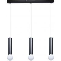 Italux lampa wisząca 3x40 W czarna PND-33849-3-BK