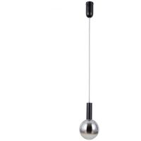 Italux Stelia lampa wisząca 1x5 W czarna PND-34378-1S-BK