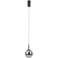 Italux Velada lampa wisząca 1x5 W czarna PND-34381-1-BK