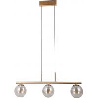 Italux Velada lampa wisząca 3x15 W złota PND-34381-3-HBR