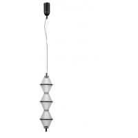 Italux Fuente lampa wisząca 1x15 W czarna PND-34395-3V-BK