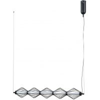 Italux Sevil lampa wisząca 5x25 W czarna PND-34403-5-BK