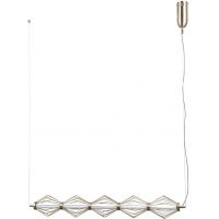 Italux Sevil lampa wisząca 5x25 W złota PND-34403-5-HBR