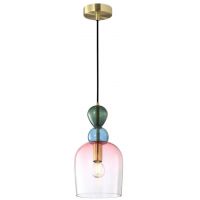 Italux Manso lampa wisząca 1x40 W złota PND-37462B-MC-GD