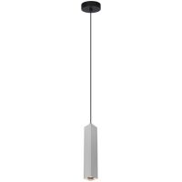 Italux Tecno lampa wisząca 1x10 W aluminium PND-37492-1-ALU