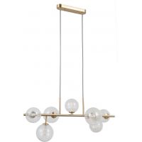 Italux Toledo lampa wisząca 7x5 W złota PND-40717-7-HBR