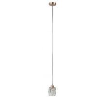 Italux Torno lampa wisząca 1x40 W złota PND-40813-1-HBR
