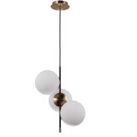 Italux Stelia lampa wisząca 3x5 W czarna PND-43660-3