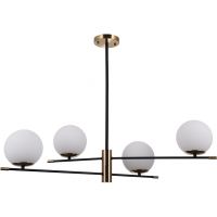 Italux Stelia lampa podsufitowa 4x5 W czarna PND-43660-4