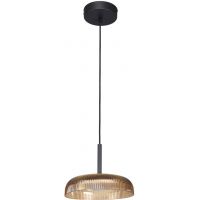 Italux Colle lampa wisząca 1x12 W bursztynowa PND-48529-BK-YLL