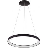 Italux Vico lampa wisząca 1x48 W czarna PND-53675-058RPC-BK-3KS4K-TRDIMM