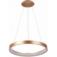 Italux Vico lampa wisząca 1x60 W złota PND-53675-078RPC-GD-3KS4K-TRDIMM