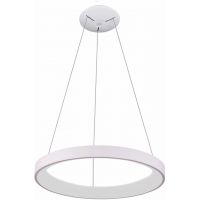 Italux Vico lampa wisząca 1x60 W biała PND-53675-078RPC-WH-3KS4K-TRDIMM