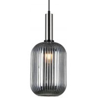 Italux Antiola lampa wisząca 1x40 W nikiel PND-5588-1L-SC+SG
