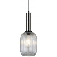 Italux Antiola lampa wisząca 1x40 W nikiel PND-5588-1M-SC+CL