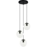 Italux Sarpo lampa wisząca 3x40 W czarna PND-58867-3S-BK