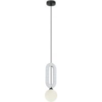 Italux Masso lampa wisząca 1x25 W szary/popielaty PND-59839-1-LGR