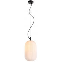 Italux Rues lampa wisząca 1x60 W czarna PND-64536C-M-BL-OPA