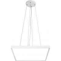 Italux Bastia lampa wisząca 1x45 W biała PND-83625-450S-45W-WH