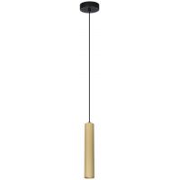 Italux Rilok lampa wisząca 1x10 W złota PND-83920-1-GD