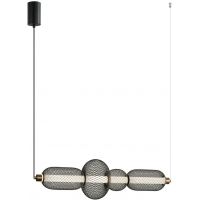 Italux Marco lampa wisząca 1x16 W czarna PND-84283-4-BK