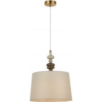 Italux Moren lampa wisząca 1x60 W brązowa PND-84678B-AB