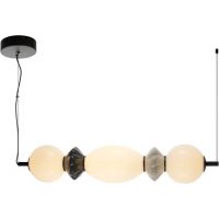 Italux Balos lampa wisząca 1x14 W czarna PND-94921-3A-BK