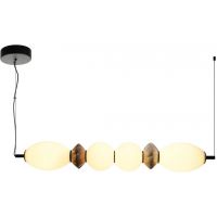 Italux Balos lampa wisząca 1x23 W czarna PND-94921-4A-BK