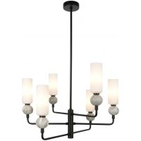 Italux Santos lampa podsufitowa 6x40 W czarna PND-95331-6-BK