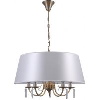Italux Solana lampa wisząca 5x40 W brązowa PND-28366-5A