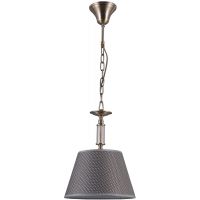 Italux Zanobi lampa wisząca 1x40 W brąz antyczny PND-43272-1