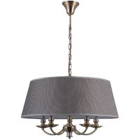 Italux Zanobi lampa wisząca 5x40 W brąz antyczny PND-43272-5A