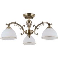 Italux Feneza lampa podsufitowa 3x40 W brązowa PND-5122-3