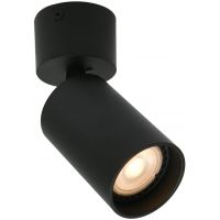 Italux Nesto lampa podsufitowa 1x10 W czarny mat  SPL-23436-1R-BK