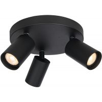 Italux Nesto lampa podsufitowa 3x10 W czarna SPL-23436-3R-BK