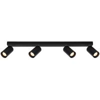 Italux Nesto lampa podsufitowa 4x10 W czarna SPL-23436-4-BK