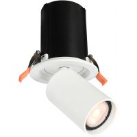Italux Termo lampa do zabudowy 1x10 W biała SPL-50310-1R WH