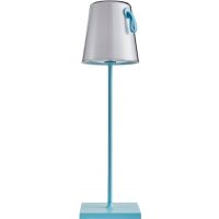 Italux Ostap lampa stołowa 1x5 W niebieska TB-2749-BL
